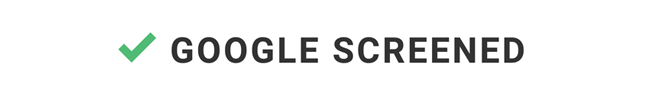 Google Screened Badge